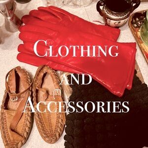 Clothing and Accessories for sale!
